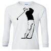 Ultra Cotton® Youth Long Sleeve T-Shirt. Thumbnail