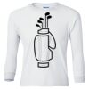 Ultra Cotton® Youth Long Sleeve T-Shirt. Thumbnail