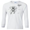 Ultra Cotton® Youth Long Sleeve T-Shirt. Thumbnail