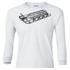 Ultra Cotton® Youth Long Sleeve T-Shirt. Thumbnail