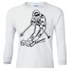 Ultra Cotton® Youth Long Sleeve T-Shirt. Thumbnail