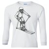 Ultra Cotton® Youth Long Sleeve T-Shirt. Thumbnail