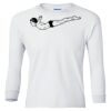 Ultra Cotton® Youth Long Sleeve T-Shirt. Thumbnail
