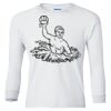 Ultra Cotton® Youth Long Sleeve T-Shirt. Thumbnail