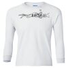 Ultra Cotton® Youth Long Sleeve T-Shirt. Thumbnail