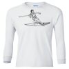 Ultra Cotton® Youth Long Sleeve T-Shirt. Thumbnail