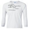 Ultra Cotton® Youth Long Sleeve T-Shirt. Thumbnail