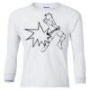 Ultra Cotton® Youth Long Sleeve T-Shirt. Thumbnail