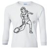 Ultra Cotton® Youth Long Sleeve T-Shirt. Thumbnail