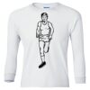 Ultra Cotton® Youth Long Sleeve T-Shirt. Thumbnail