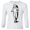 Ultra Cotton® Youth Long Sleeve T-Shirt. Thumbnail