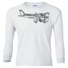 Ultra Cotton® Youth Long Sleeve T-Shirt. Thumbnail