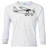 Ultra Cotton® Youth Long Sleeve T-Shirt. Thumbnail