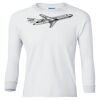 Ultra Cotton® Youth Long Sleeve T-Shirt. Thumbnail