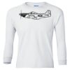 Ultra Cotton® Youth Long Sleeve T-Shirt. Thumbnail