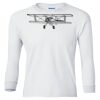 Ultra Cotton® Youth Long Sleeve T-Shirt. Thumbnail