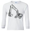 Ultra Cotton® Youth Long Sleeve T-Shirt. Thumbnail