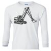 Ultra Cotton® Youth Long Sleeve T-Shirt. Thumbnail