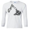 Ultra Cotton® Youth Long Sleeve T-Shirt. Thumbnail