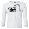 Ultra Cotton® Youth Long Sleeve T-Shirt. Thumbnail