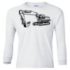 Ultra Cotton® Youth Long Sleeve T-Shirt. Thumbnail