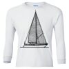 Ultra Cotton® Youth Long Sleeve T-Shirt. Thumbnail