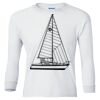 Ultra Cotton® Youth Long Sleeve T-Shirt. Thumbnail