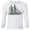 Ultra Cotton® Youth Long Sleeve T-Shirt. Thumbnail