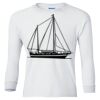 Ultra Cotton® Youth Long Sleeve T-Shirt. Thumbnail