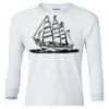 Ultra Cotton® Youth Long Sleeve T-Shirt. Thumbnail