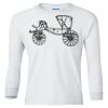 Ultra Cotton® Youth Long Sleeve T-Shirt. Thumbnail