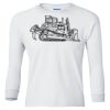 Ultra Cotton® Youth Long Sleeve T-Shirt. Thumbnail
