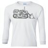 Ultra Cotton® Youth Long Sleeve T-Shirt. Thumbnail