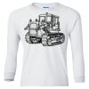 Ultra Cotton® Youth Long Sleeve T-Shirt. Thumbnail