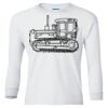 Ultra Cotton® Youth Long Sleeve T-Shirt. Thumbnail
