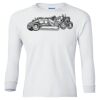 Ultra Cotton® Youth Long Sleeve T-Shirt. Thumbnail