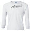 Ultra Cotton® Youth Long Sleeve T-Shirt. Thumbnail