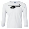 Ultra Cotton® Youth Long Sleeve T-Shirt. Thumbnail