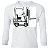 Ultra Cotton® Youth Long Sleeve T-Shirt. Thumbnail