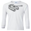 Ultra Cotton® Youth Long Sleeve T-Shirt. Thumbnail