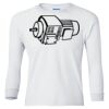 Ultra Cotton® Youth Long Sleeve T-Shirt. Thumbnail