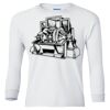 Ultra Cotton® Youth Long Sleeve T-Shirt. Thumbnail