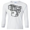 Ultra Cotton® Youth Long Sleeve T-Shirt. Thumbnail