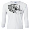 Ultra Cotton® Youth Long Sleeve T-Shirt. Thumbnail