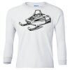Ultra Cotton® Youth Long Sleeve T-Shirt. Thumbnail