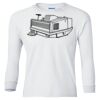Ultra Cotton® Youth Long Sleeve T-Shirt. Thumbnail