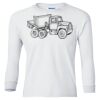 Ultra Cotton® Youth Long Sleeve T-Shirt. Thumbnail