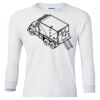 Ultra Cotton® Youth Long Sleeve T-Shirt. Thumbnail