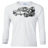 Ultra Cotton® Youth Long Sleeve T-Shirt. Thumbnail