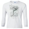 Ultra Cotton® Youth Long Sleeve T-Shirt. Thumbnail